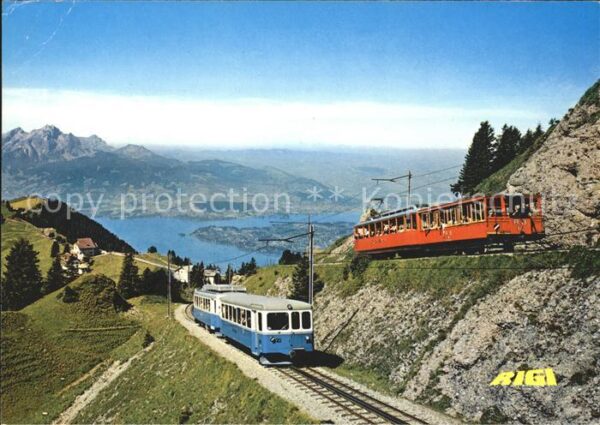 Zahnradbahn Vitznau und Arth-Rigi-Bahn Rigi-Staffel