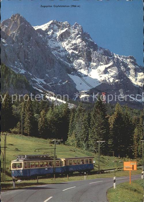 Zugspitzbahn Zahnradbahn Zugspitzgipfel