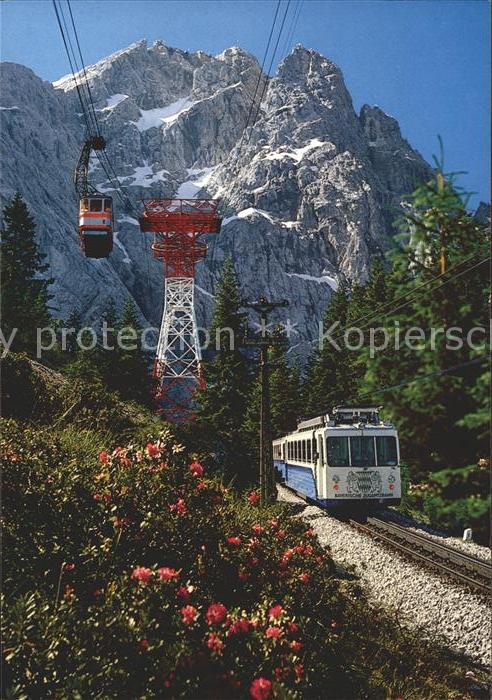 Zugspitzbahn Zahnradbahn Seilbahn Zugspitze