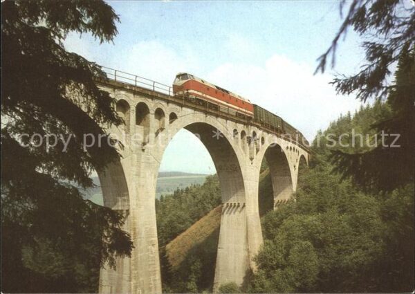 Eisenbahn Viadukt Thüringen