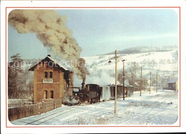 Lokomotive Schmalspurbahn Wolkenstein-Jöhstadt Bah