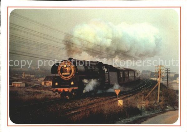 Lokomotive 010501 P 8012 Ausfahrt Saalfeld