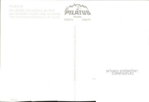Zahnradbahn Pilatus – Bild 2
