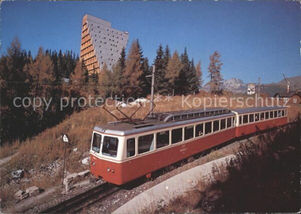 Eisenbahn Vysoke Tatry Hotel Panorama Strbskom Pl