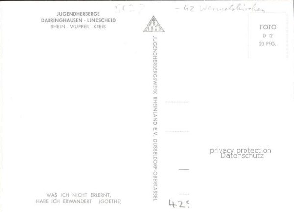 Dabringhausen Jugendherberge Lindscheid – Bild 2