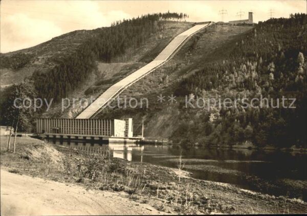 Hohenwarte Talsperre Pumpspeicherwerk