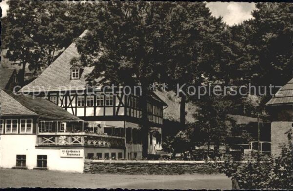 Annaberg-Buchholz Erzgebirge HO Gaststätte Frohnauer Hammer