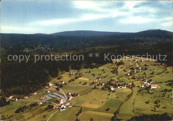 Waldhaeuser Neuschoenau Fliegeraufnahme  Berggasthof Lusen Hein