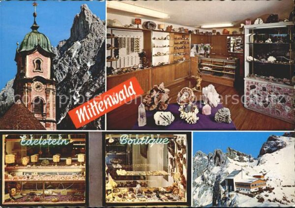 Mittenwald Bayern Edelstein Boutique