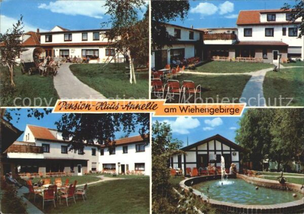 Bad Holzhausen Luebbecke Pension Haus Annelie am Wiehengebirge