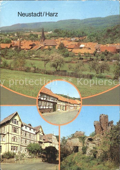 Neustadt Harz Ruine Hohnstein Baldusstrasse Kurhaus H