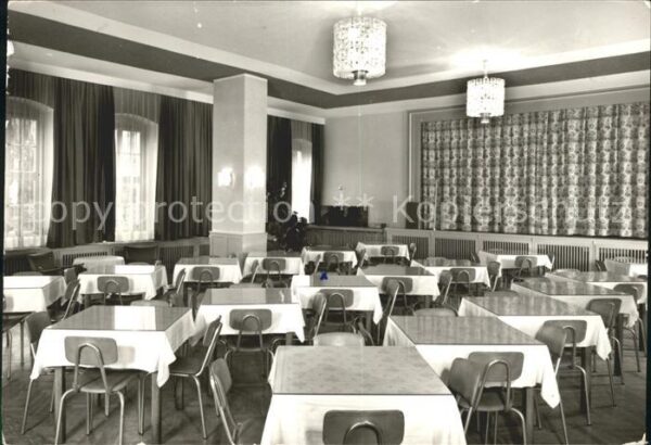 Rautenkranz Vogtland Kinderkurheim Kraushübel Speisesaal
