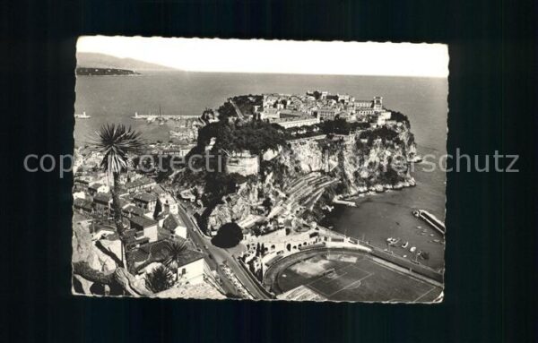 Monaco Fliegeraufnahme Le Rocher