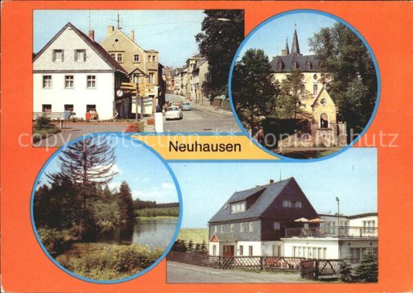 Neuhausen Marienberg Schloss Purschenstern Bahnhofstrasse Fe