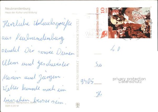 Neubrandenburg Haus der Kultur und Bildung – Bild 2