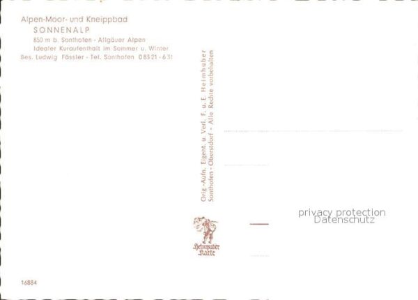 Sonthofen Oberallgaeu Kneippbad Sonnenalp – Bild 2