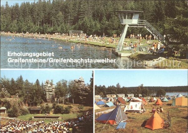 Ehrenfriedersdorf Erzgebirge Erholungsheim Greifensteine Stauweiher