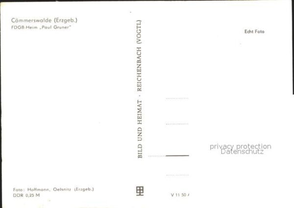 Caemmerswalde FDGB Heim Paul Gruner – Bild 2