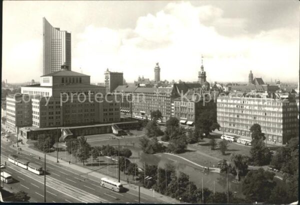 Leipzig Oper und Universitätsgebäude