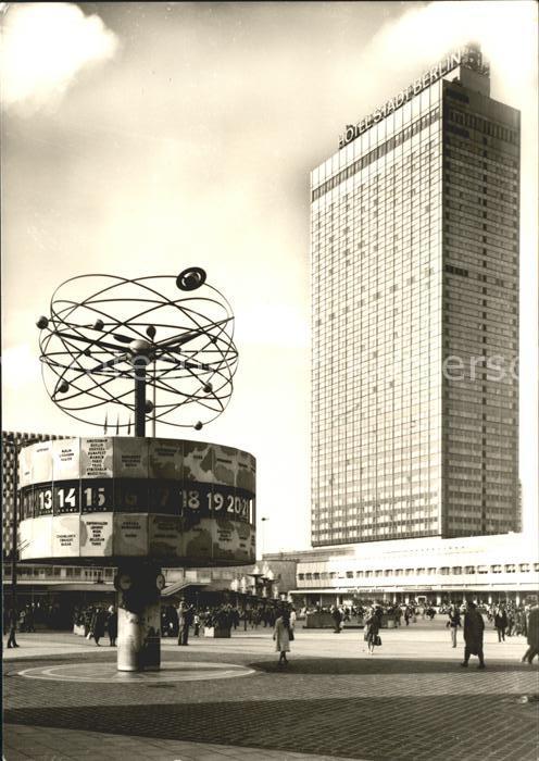 Berlin Hotel Stadt Berlin Weltzeituhr Uraniasä
