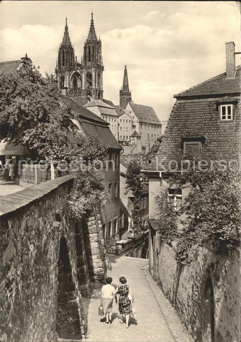 Meissen Elbe Sachsen Rote Stufen