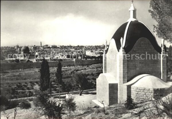 Jerusalem Yerushalayim Kapelle des Dominus flevit