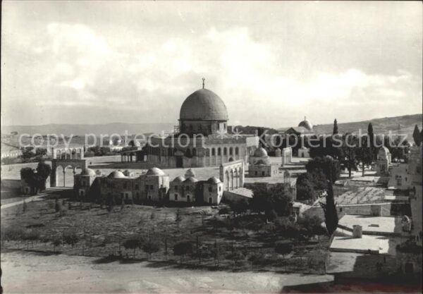 Jerusalem Yerushalayim Omarmoschee