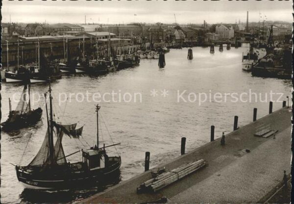 Cuxhaven Nordseebad Fischereihafen