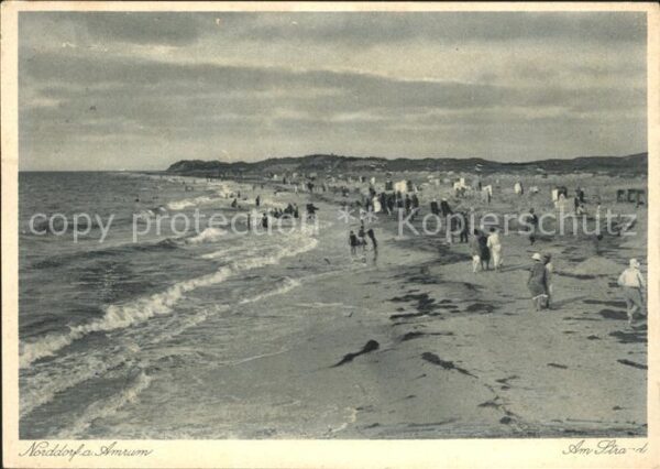Norddorf Amrum Strandleben