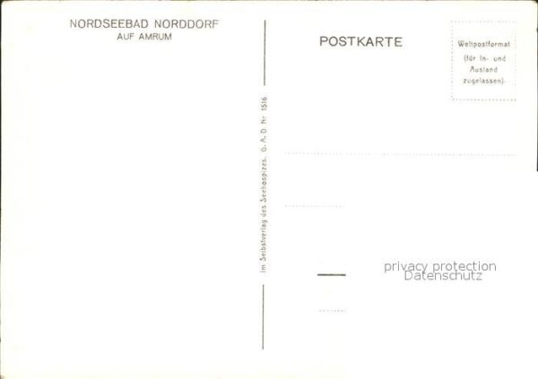 Norddorf Amrum Strandleben – Bild 2