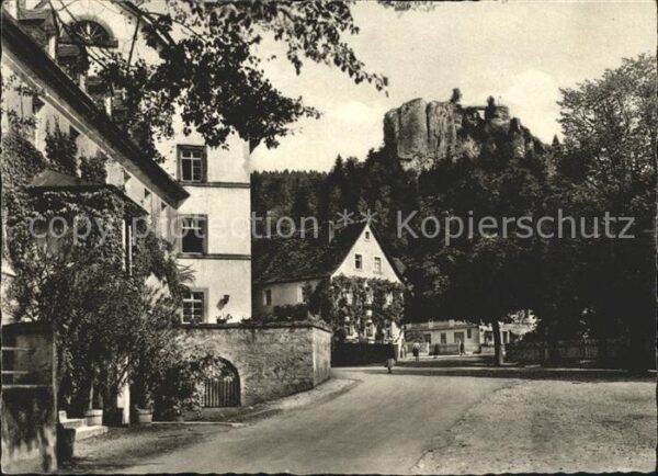 Streitberg Oberfranken mit Streitburg