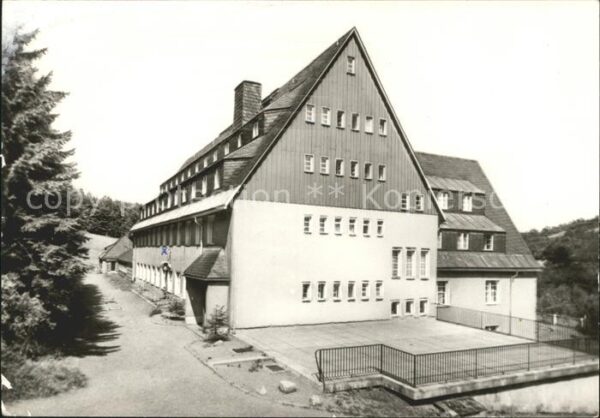 Rehefeld-Zaunhaus FDGB Heim Aufbau