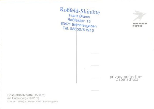 Berchtesgaden Roßfeld-Skihütte – Bild 2