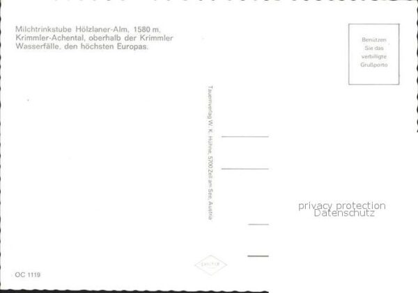 Krimmler Wasserfaelle Milchtrinkstube Hölzlaner Alm – Bild 2