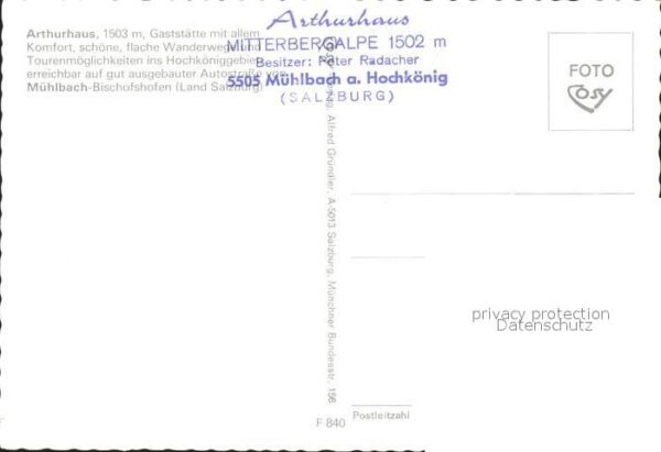 Muehlbach Hochkoenig Arthurhaus Restaurant – Bild 2