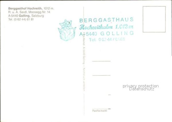 Golling Salzach Gasthaus Hochreith Hochreithalm – Bild 2