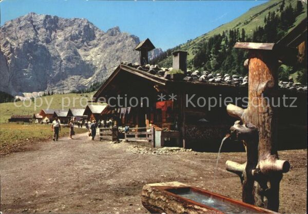 Engalm Grosser Ahornboden Karwendel