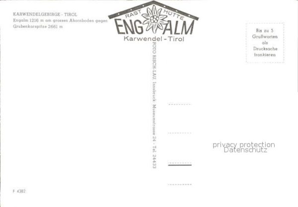 Engalm Grosser Ahornboden Karwendel – Bild 2