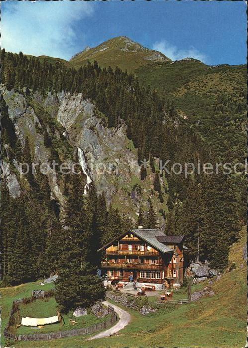 Salzburg Oesterreich Gasthaus Berndlalm im Obersulzbachtal