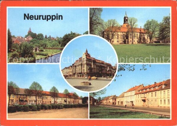 Neuruppin Klosterkirche Wilhelm-Pieck-Strasse Kar