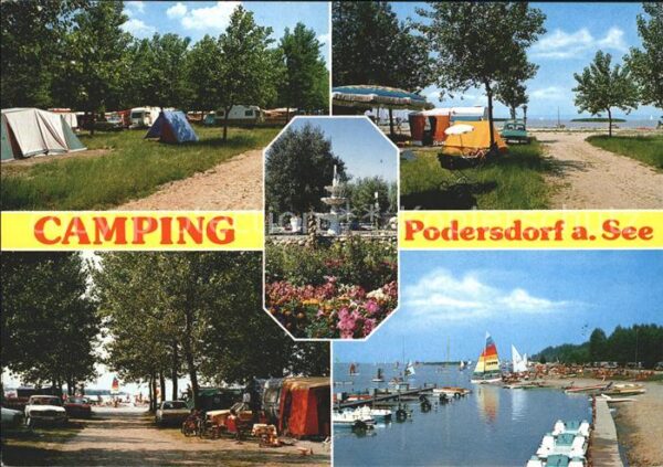 Podersdorf See Burgenland Camping am Neusiedlersee