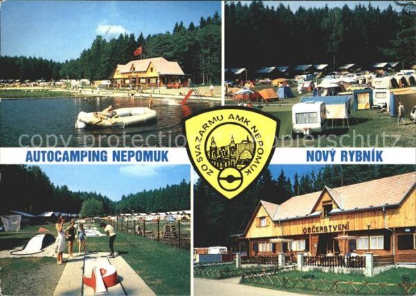 Rybnik Tschechische Republik Camping Nepomuk Minigolf