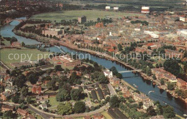 Chester Cheshire Air View