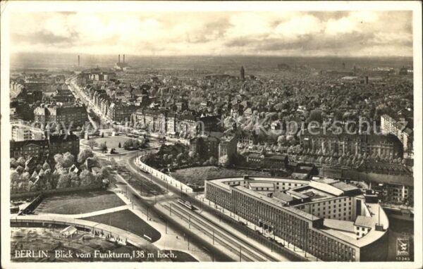 Berlin Blick vom Funkturm