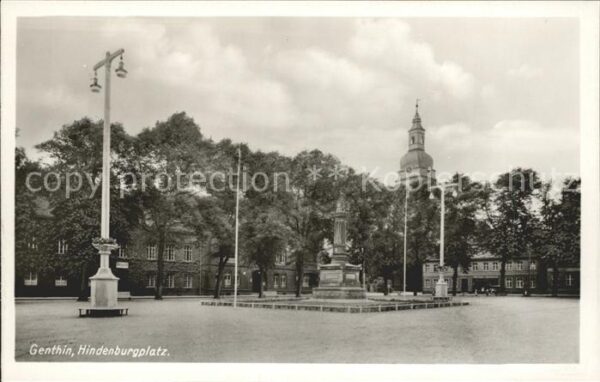 Genthin Hindenburgplatz