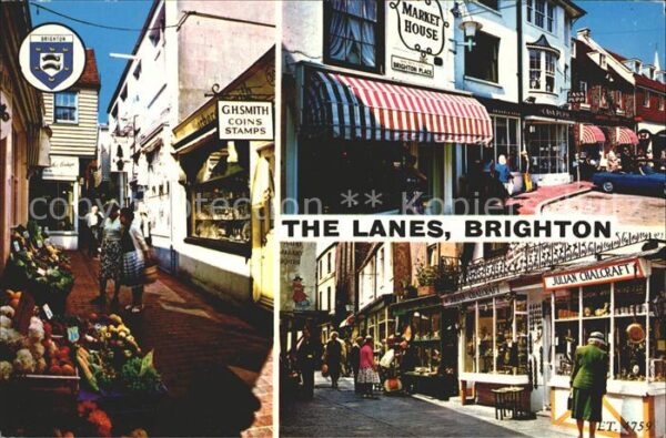 Brighton East Sussex The Lanes