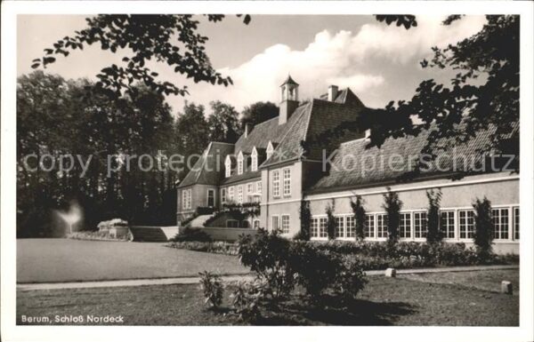 Berum Ostfriesland Schloss Nordeck