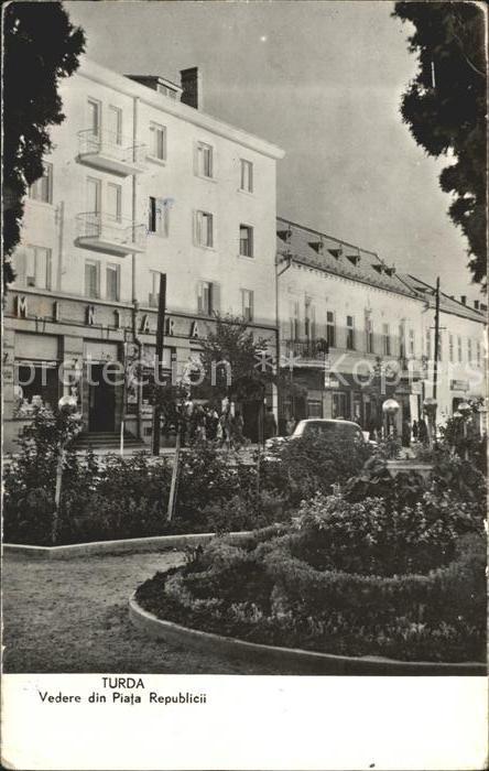 Turda Vedere din Piata Republicii