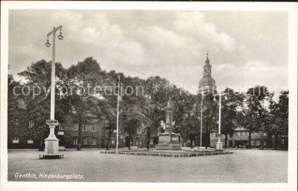 Genthin Hindenburgplatz