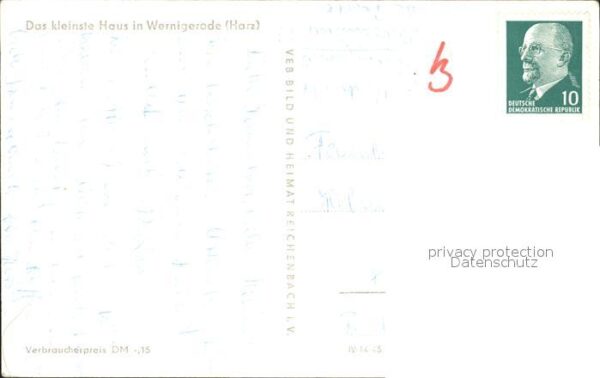 Wernigerode Harz Kleinstes Haus – Bild 2